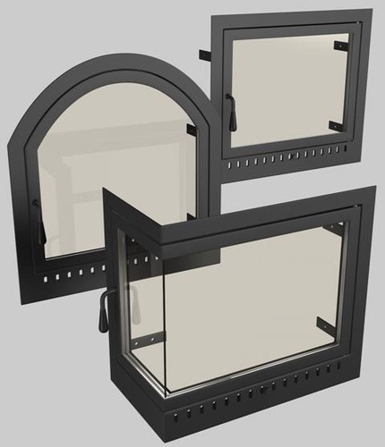 Porta del forno legna - legna, in