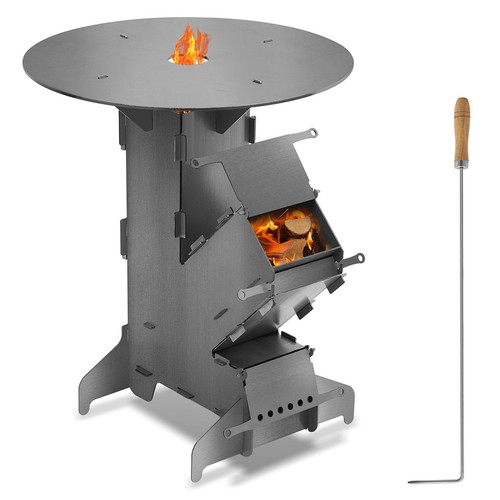 Forno razzo acciaio 3 - acciaio,